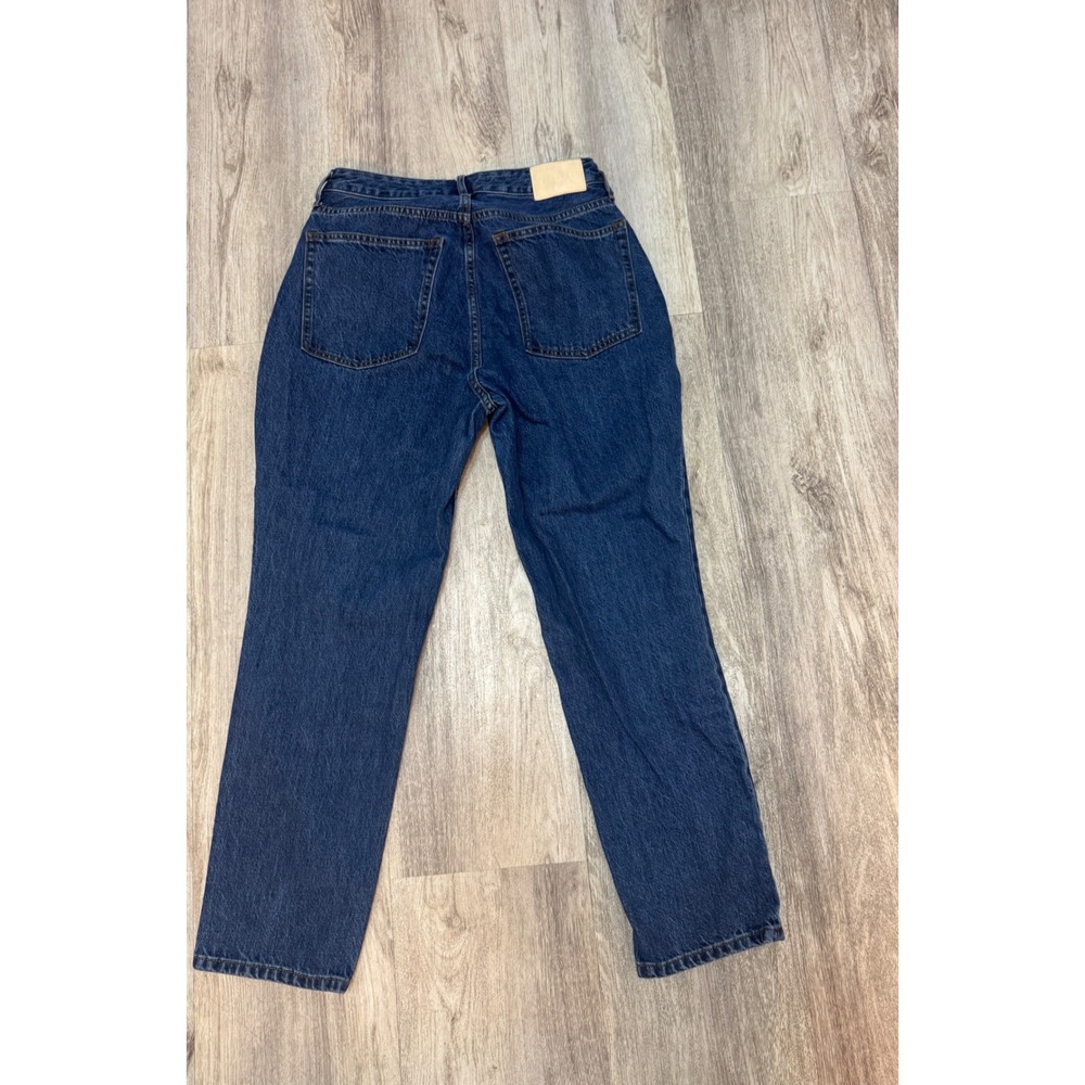 Everlane The Curvy 90s Cheeky Straight Jean Organic Cotton Dark Wash Denim - Picture 3 of 9